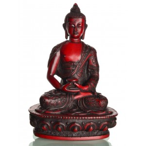 Amitabha Buddha Statue Resin 19 cm