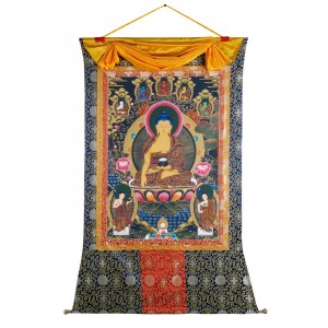 Thangka - Shakyamuni 138 x 188 cm