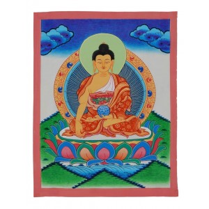 Thangka - Shakyamuni 31 x 39,5