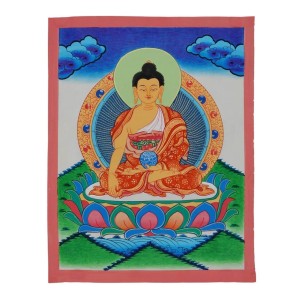 Thangka - Shakyamuni 31 x 39,5