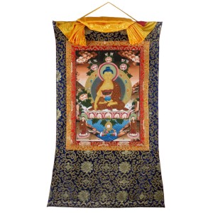 Thangka - Shakyamuni 74 x 116 cm