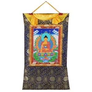 Thangka - Shakyamuni 71 x 112 cm