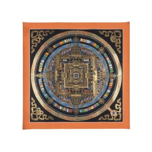 Thangka Kalachakra Mandala 57x57 cm