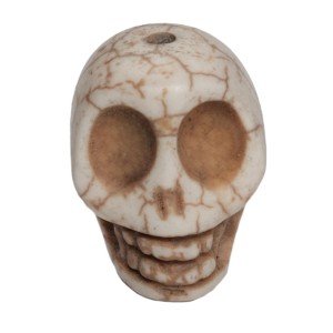 Totenkopf Perle Resin 2,1 cm