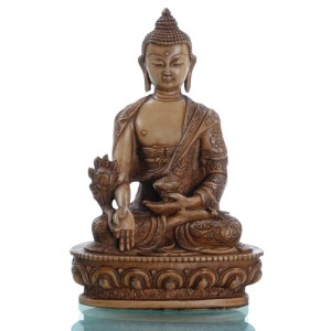 Medizinbuddha 20 cm beige Buddha Statue   