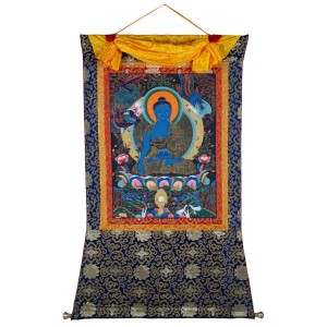 Thangka - Medizinbuddha 93 x 135 cm