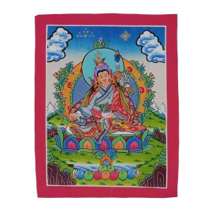 Thangka  Padmasambhava - Guru Rinpoche 23 x 29 cm