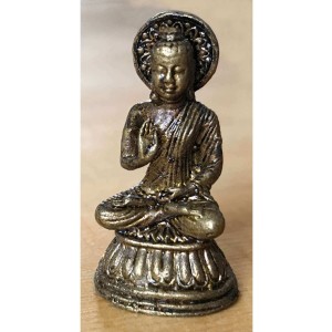 Buddha mini Amoghasiddhi hell gesegnet