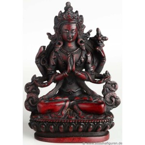 Avalokiteshvara - Chenresig Resin 9,5 cm  