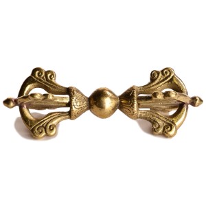 Dorje - Vajra Messing 11,5 cm