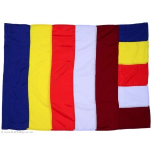 buddhistische flagge fahne