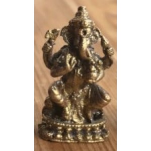 Statue mini Ganesh sitting gesegnet 