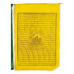 Gebetsfahnen Manjushri (25 Blatt) 850 cm BW