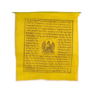 Gebetsfahnen Medizinbuddha (25 Blatt) 650 cm BW gesegnet