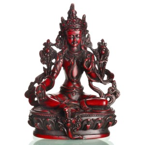 Grüne Tara Statue 15 cm Resin