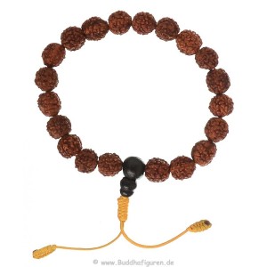 Armband Rudraksha 10 mm - Hand-Mala 