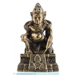 Kubera - Mini-Buddha Hell 4,1cm