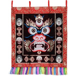 Wandbehang - Mahakala 42 cm x 47 cm