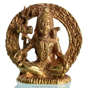 shiva sitzend mini statue