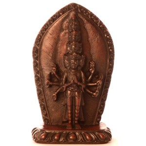 Avalokiteshvara - Chenresig 12,5 cm Buddha Statue Resin