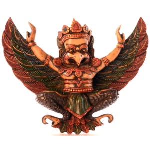 Garuda Resin bemalt 