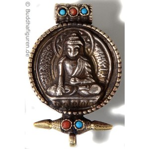Schmuckanhänger Medaillon Ghau  Shakyamuni
