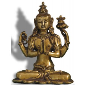 Avalokiteshvara - Chenresig  16 cm Buddha Statue