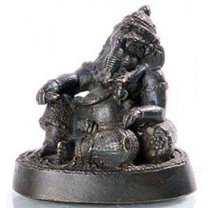 Ganesh sitting 4,5 cm Statue 2