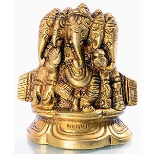 Ganesh sitting - 6 cm