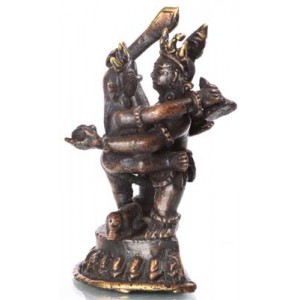 Bhairava-Shakti Statue 9,5 cm