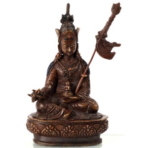 Padmasambhava - Guru Rinpoche Statue 14,5 cm oxydiert