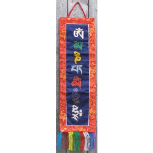 Wandbehang - Mantra Om Mani Padme Hum