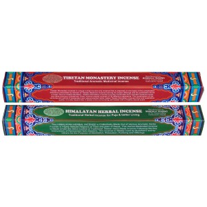 Räucherstäbchen 2er Set Himalayan Herbal - Tibetan Monastry Incense 