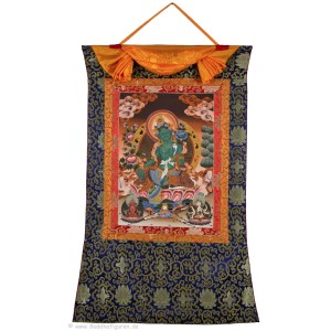 Thangka - Grüne Tara 78x118cm