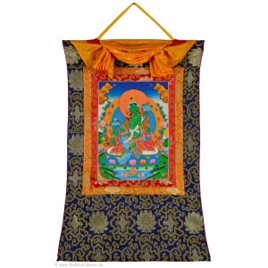 Thangka - Grüne Tara 58 x 85 cm