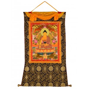 Thangka - Shakyamuni 82 x 111 cm 2