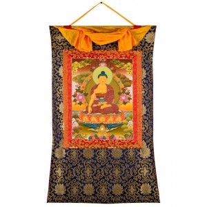 Thangka - Shakyamuni 82 x 111 cm