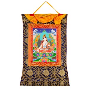 Thangka  - Weiße Tara 58 x 85 cm 2