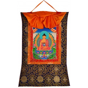 Thangka - Shakyamuni 58 x 85 cm
