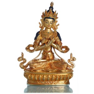 Vajradhara  22,5 cm vollfeuervergoldet