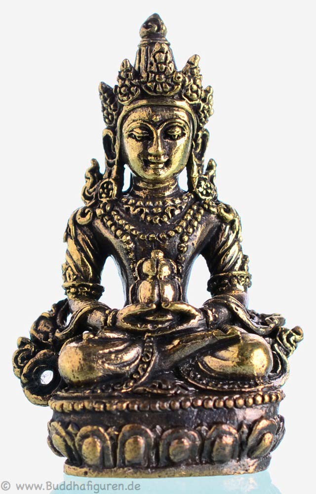 Aparimita Amitayus 14,5 cm Buddha Statue