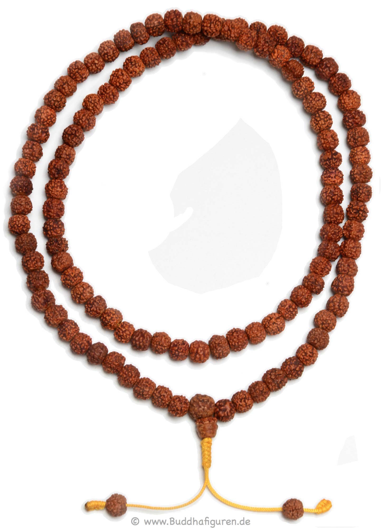 Collana Mala Rudraksha e Conchiglia - Mani Bhadra