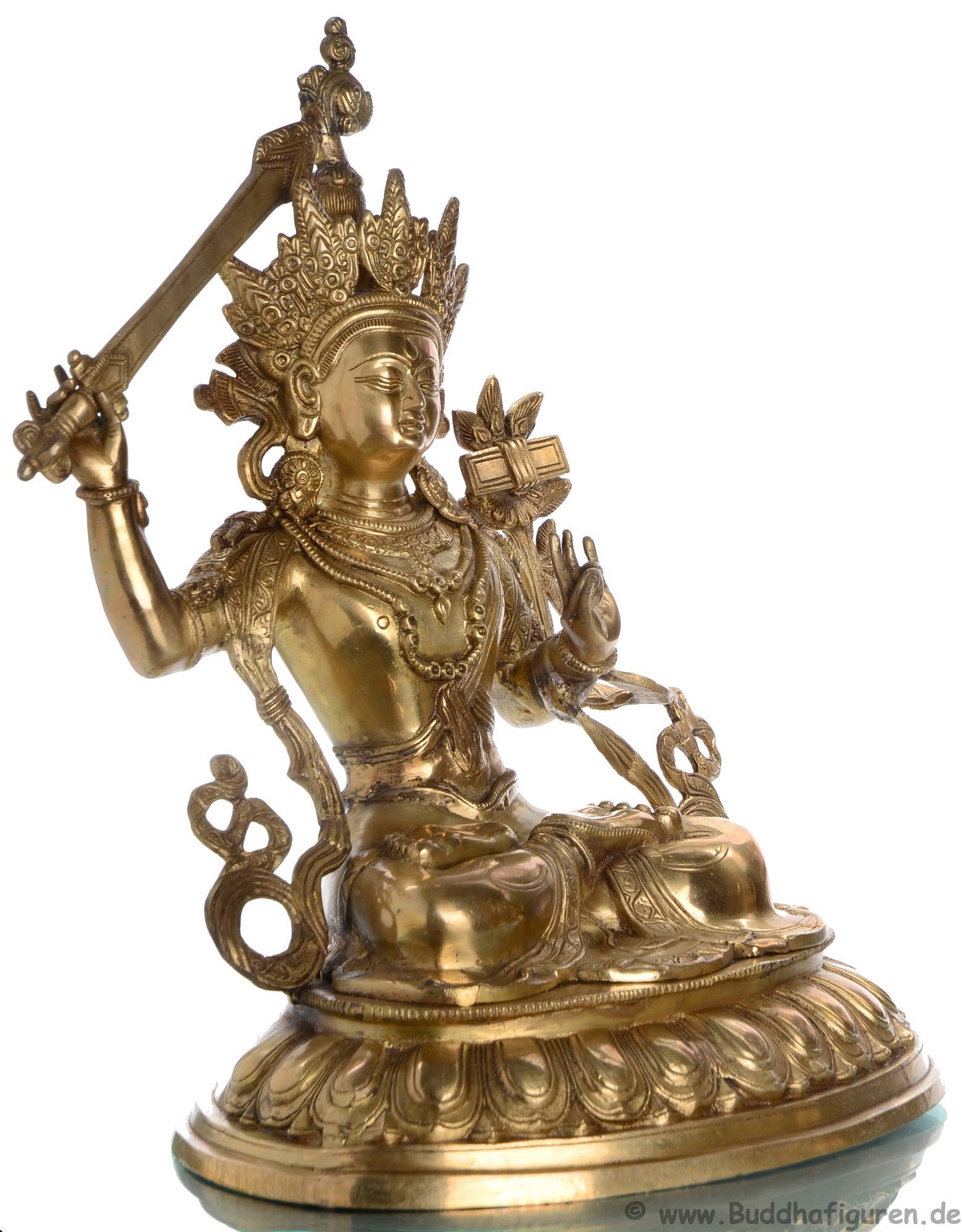Manjushri Messing 48cm