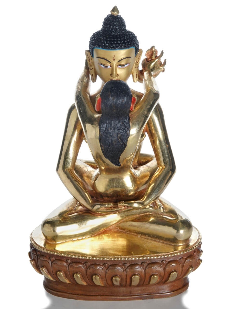 Samantabhadra Samtabadri 21 cm Buddha Figur