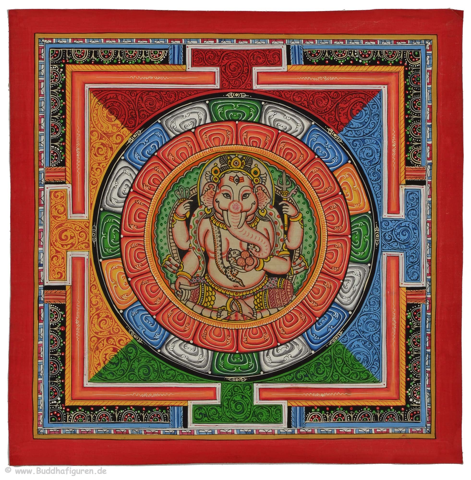 yantra Thangka - Ganesh