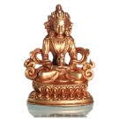 Amitayus  5,5 cm Buddha Statue vollvergoldet