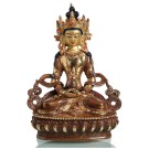 Amitayus - Aparimita  17 cm teil feuervergoldet Buddha Statue