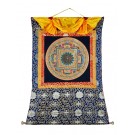 Thangka - Mandala OM 95 x 110 cm