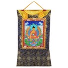 Thangka - Shakyamuni 71 x 112 cm