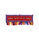 Wandbehang Mantra Tashi Tagey 90x23 rot quer